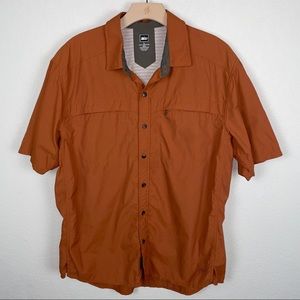 Mens REI hiking button up